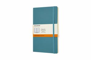 Moleskine Notitieboek  large 130x210mm lijn reef blue