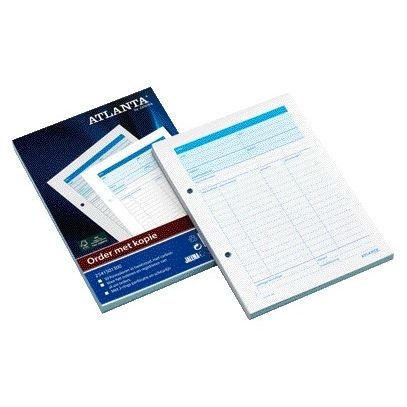 quantore Orderbon Djois Atlanta A5 50x2vel zelfkopiërend | 5 stuks