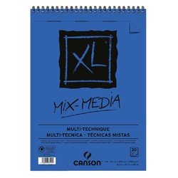 Canson Aquarelblok   XL Mix Media  A4 300gr 30vel spiraal | 5 stuks