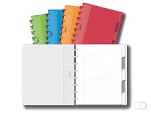 ADOC Schrift  Colorlines A5 lijn 144blz 90gr PP assorti | 10 stuks | 10 stuks