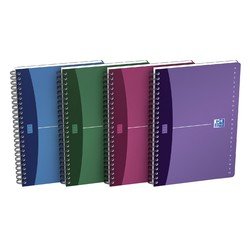 Adresboek office spiraal 180 p 90 g gelinieerd 7 mm - Pak 10 - Oxford