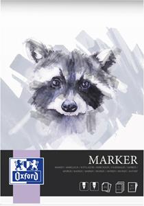 Oxford Tekenblok  Marker A4 15 vel 180gr