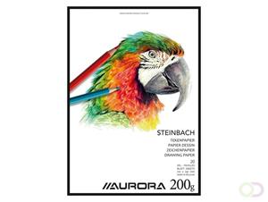 Aurora Tekenblok  A4 20v 200gr Steinbach papier