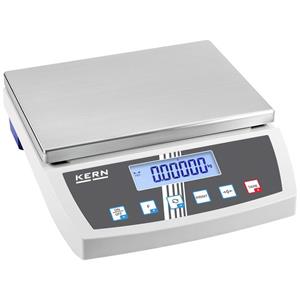 Kern FKB 6K0.02 Tischwaage Wägebereich (max.) 6kg Ablesbarkeit 20 mg Silber, Weiß, Schwarz