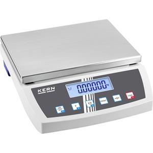 Kern FKB 8K0.05 Tischwaage Wägebereich (max.) 8kg Ablesbarkeit 50 mg Silber, Weiß, Schwarz