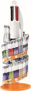 Bic 4 Colours Family balpen, display van 198 stuks, assorti