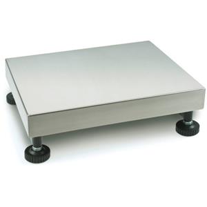 Kern KFP 60V20LM Plattform mit Edelstahl-Wägeplatte und IP65 kalibriert Werksstandard (ohne Zertifi