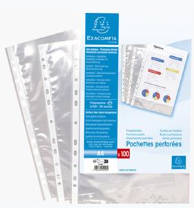 EXACOMPTA Prospekthülle, DIN A4, PP, glasklar