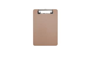 basic klembord A5 hout bruin 16 x 24 x 1,5 cm staand 80 vel