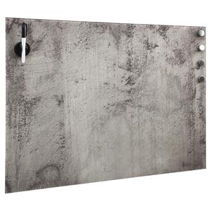 vidaXL Magneetbord wandmontage 60x40 cm glas