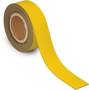 MAUL Magnetband, 50 mm x 10 m, Dicke: 1 mm, gelb