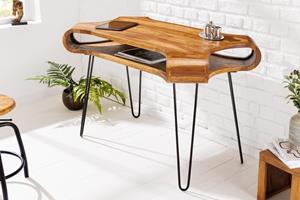 Invicta Interior Bureau Organic Living 120cm Sheesham/ 43074