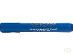 BST detecteerbare whiteboardmarker voedingsindustrie blauw doos van 10 stuks