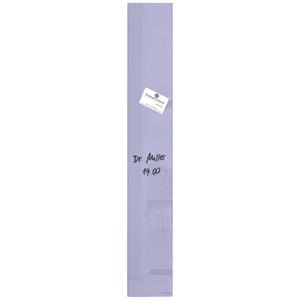 Sigel Artverum GL109 Glazen magneetbord (b x h) 12 cm x 78 cm Lavendel