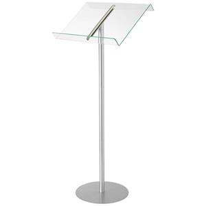 Deflecto Stehpult Aluminium, Acryl 79166