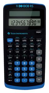 Texas Instruments Texas wetenschappelijke rekenmachine TI-30 ECO RS FC