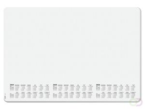 Sigel HO301 Bureau onderlegger Jaarplanner Wit (b x h) 595 mm x 410 mm