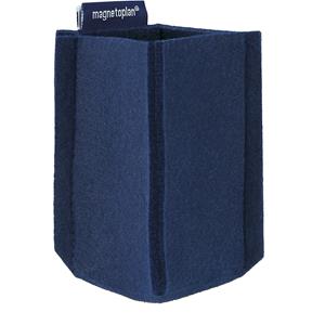 Magnetoplan magnetoTray SMALL 1227614 Penhouder magnetisch (b x h x d) 60 x 100 x 60 mm Blauw