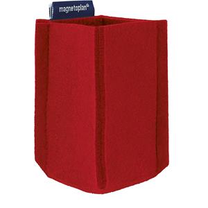 magnetoTray SMALL 1227606 Penhouder magnetisch (b x h x d) 60 x 100 x 60 mm Rood