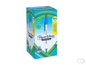 Paper Mate balpen Kilometrico, medium, doos van 50 stuks, blauw