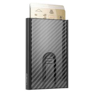 Ogon Designs slider - aluminium creditcardhouder - carbon fiber