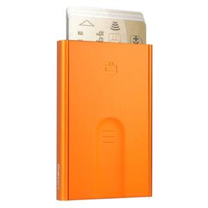 Ogon Designs slider - aluminium creditcardhouder - oranje
