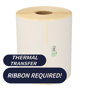 Bixolon 12x  800294-605BIX compatible labels, Eco, 102mm x 152mm, 300 etiketten, 25mm kern, permanent