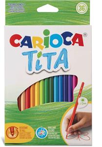 Carioca kleurpotlood Tita, 36 stuks in een kartonnen etui