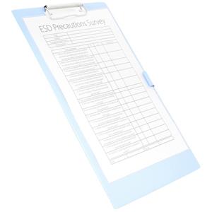Antistat Klembord 105-0006 Blauw