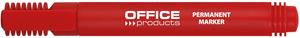 Office Products permanent marker 1-3 mm, rond, rood