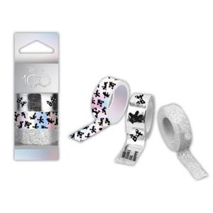 Disney 100 opal collection mickey & friends - washi tape 3 stuks