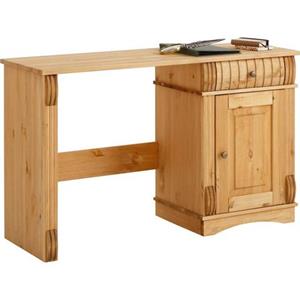 Home affaire Bureau Teresa Massief houten tafel in landhuisstijl