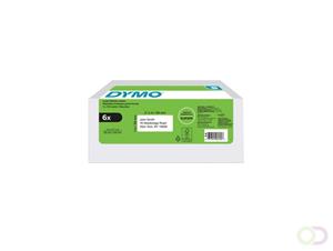 Dymo etiketten LabelWriter ft 25 x 54 mm, wit, doos van 6 x 500 etiketten