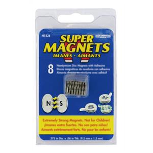Blanko Magnet (Ø x H) 12mm x 1.5mm rund Edelstahl 8 St. 207078