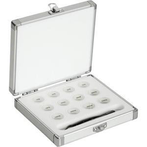 Kern Aluminium gewichtetui 313-010-600, voor nominale waarden 1 mg - 500 mg, voor klassen E1 - M2, voor model breukgram