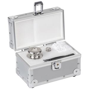 Kern Aluminium-Gewichtsetui 315-040-600, für Nennwerte bis 200 g, für Klassen E1 - M3, für Baufor
