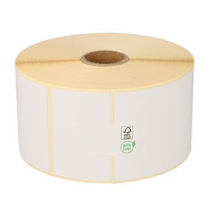 Bixolon 4x  800262-405BIX compatible labels, Top, 57mm x 102mm, 700 etiketten, 25mm kern, blanco, permanent