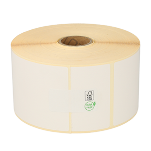 Bixolon 4x  3007209-TBIX compatible labels, Top, 57mm x 76mm, 930 etiketten, 25mm kern, blanco, permanent