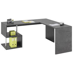 INOSIGN Hoekbureau Eet Bureau Made in Italy met heel veel opbergruimte en groot werkoppervlak