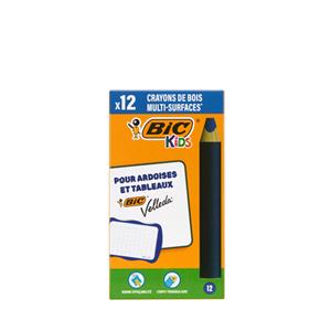 Bic Kids potlood voor whiteboards Multisurface, blauw, doos van 12 stuks