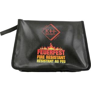 Kh-security 370205 Feuerfeste Dokumententasche