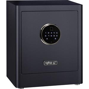 Basi 2020-0000-1100 mySafe Premium 350 Möbeltresor Zahlenschloss, Fingerabdruckschloss Schwarz