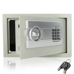 Silvergear Elektronische Kluis met Cijferslot - Grijs