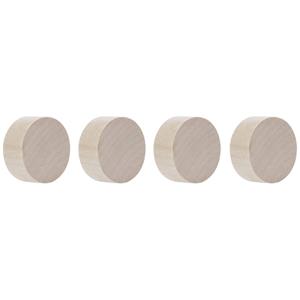 Magnetoplan Magnet Circle (Ø) 30mm Birke 4 St. 1665449