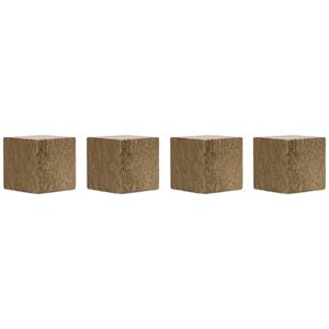Magnetoplan Magnet Cube (L x B x H) 20 x 20 x 20mm Walnuss 4 St. 1665351