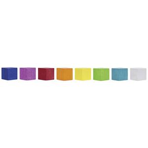 Magnetoplan Magnet Cube (L x B x H) 20 x 20 x 20mm Blau, Pink, Rot, Orange, Gelb, Grün, Blau-Grün,