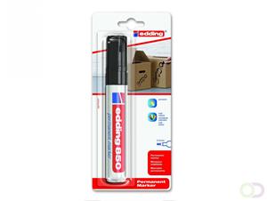 Edding 4-850-1-4001 Permanent marker Zwart Watervast: Ja