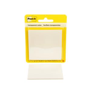 Post-it Transparent Notes, 36 vel, ft 73 x 73 mm, op blister