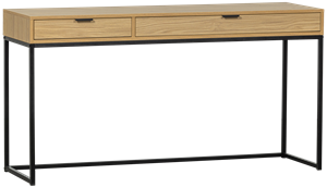 WOOOD Bureau Silas Eiken, 140 x 44cm - Naturel
