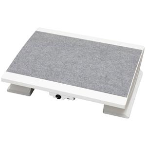 Maul 9025002 MAULpro Fußstütze (B x T) 45cm x 39cm beheizt, höhenverstellbar Weiß